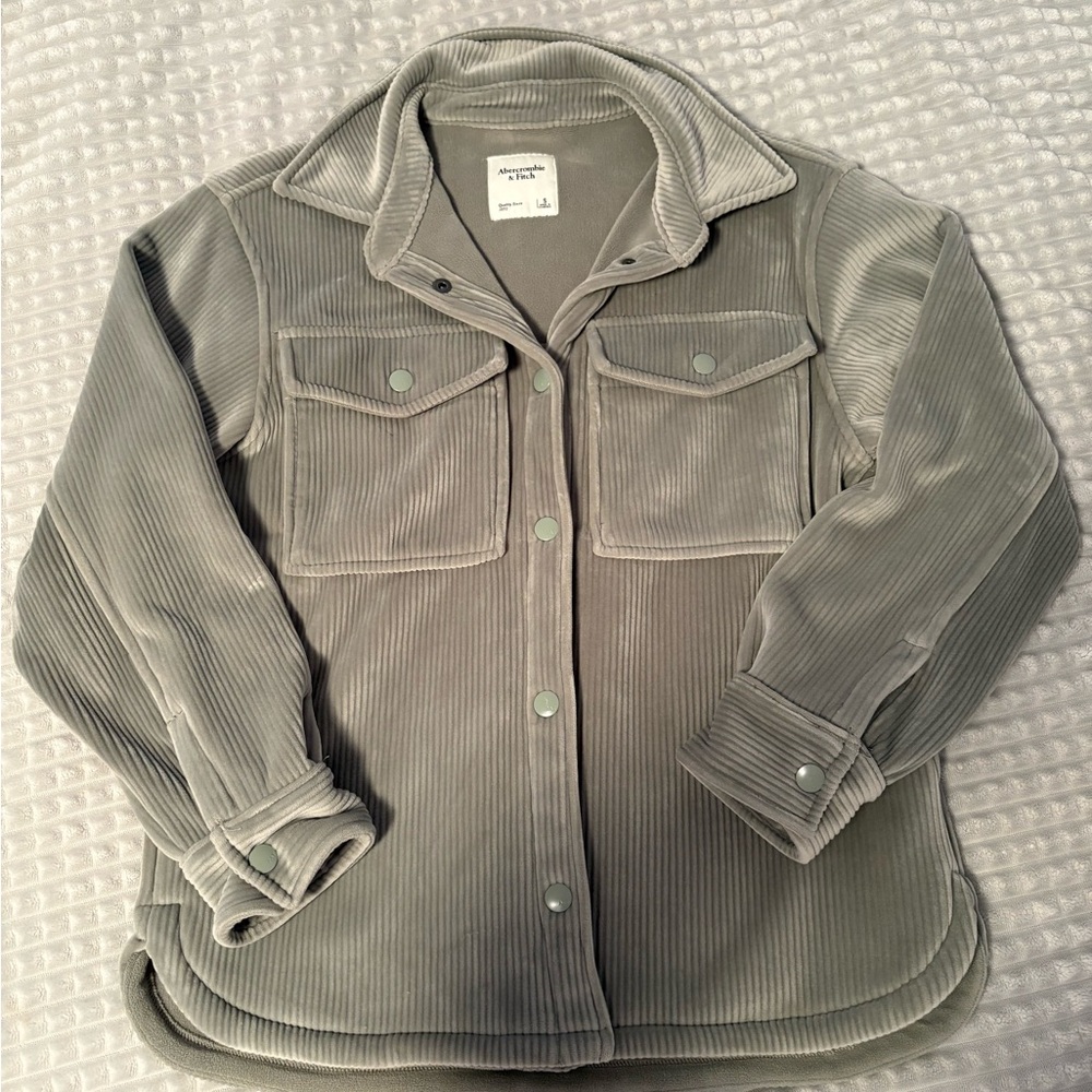 Abercrombie & Fitch Women's Utility Corduroy Jacket